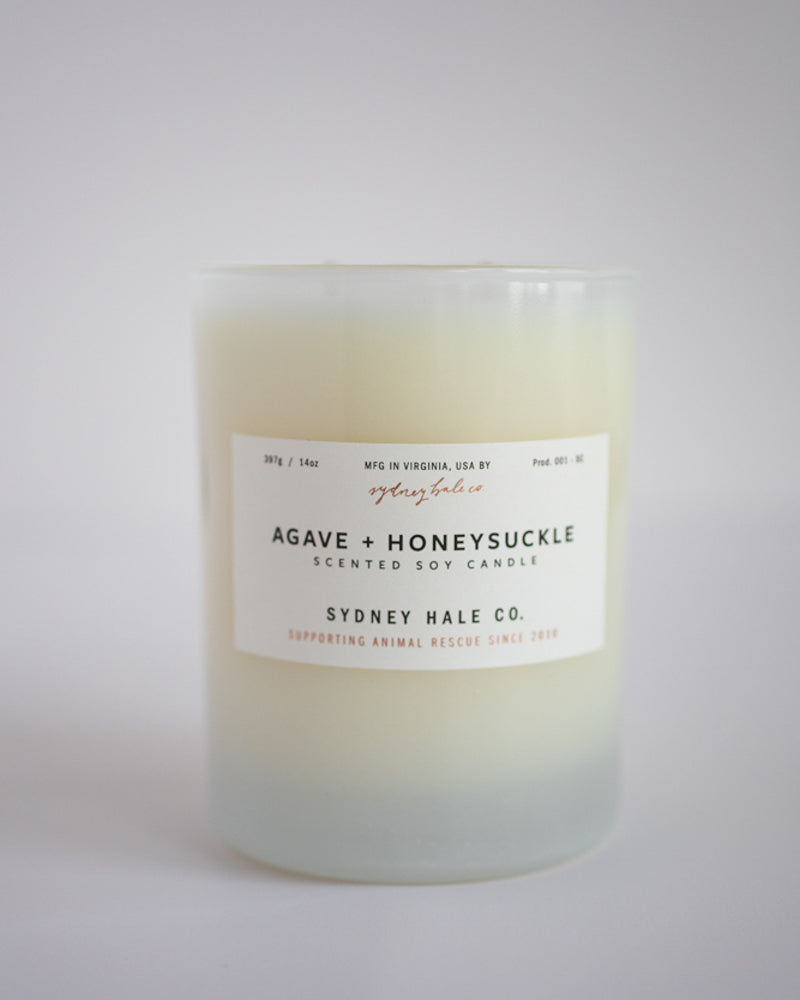 Sydney Hale Candle - Agave + Honeysuckle