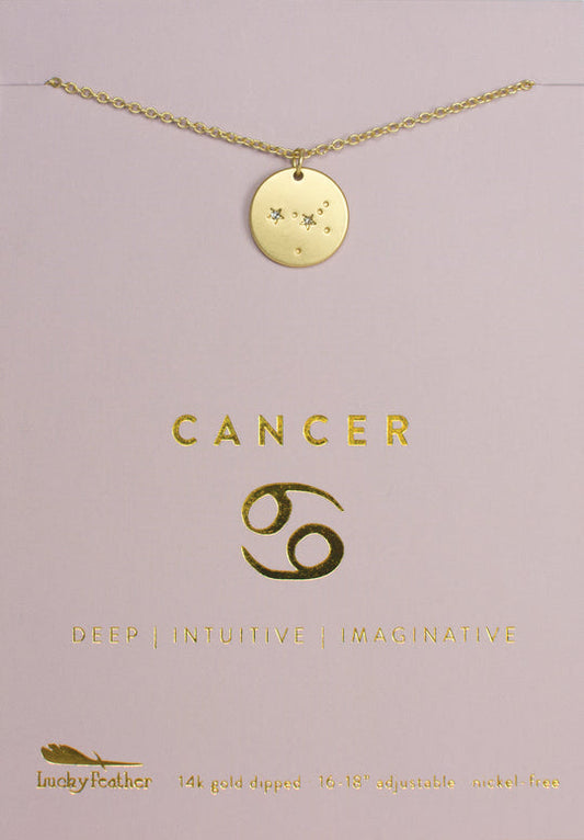 Zodiac Necklace - Cancer