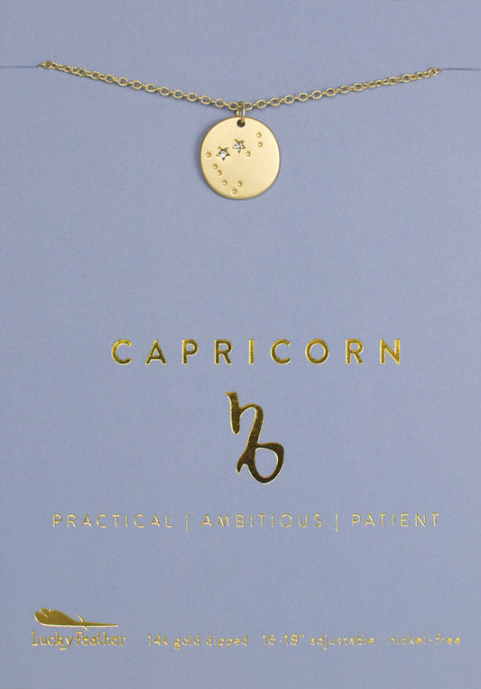 Zodiac Necklace - Capricorn