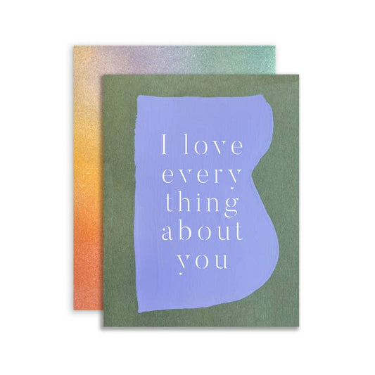 Love Everything Card by Moglea