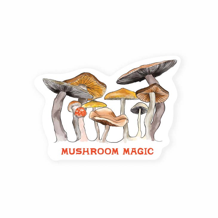 Mushroom Magic Single Sticker