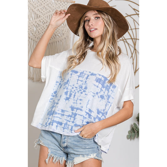 Tie Dye Top - Blue