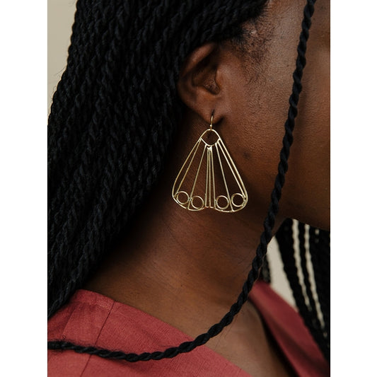 Wire Wing Earrings