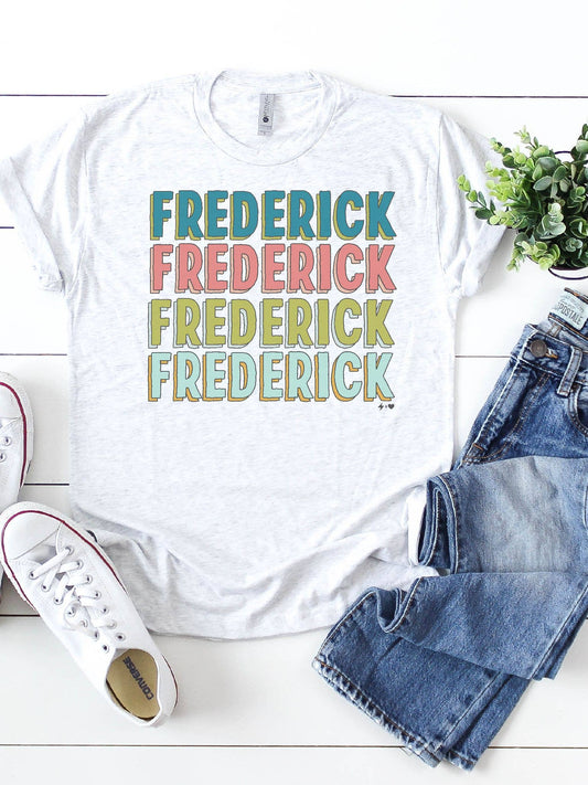 Frederick Vintage Tee - Oatmeal