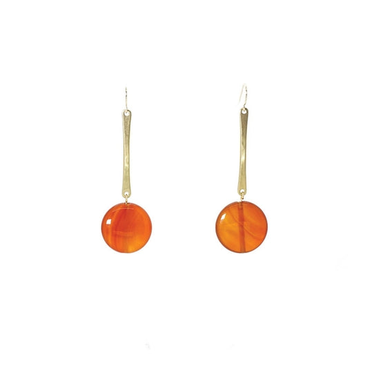 Sedona Earrings - Carnelian