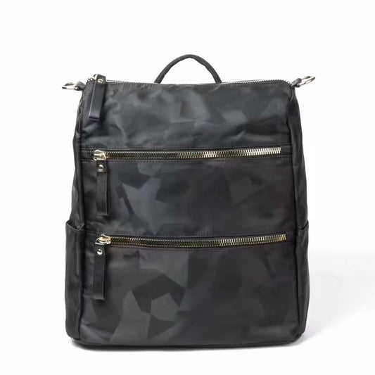 Geo Camo Backpack - Black