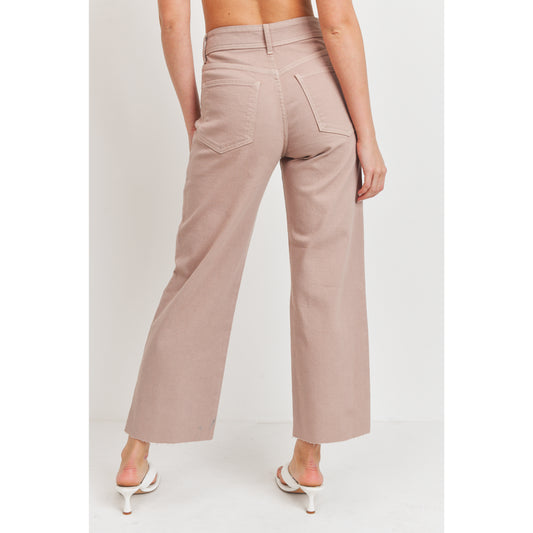 High Rise Utility Wide Leg - Clay