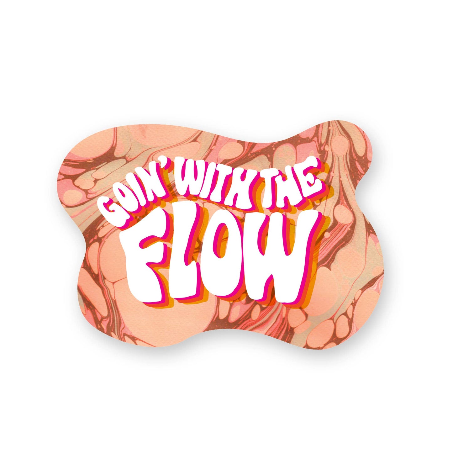 Goin' with the Flow Single Sticker