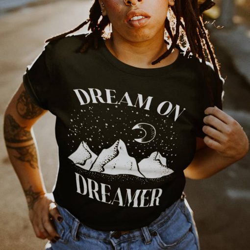 Dream On Tee - Black