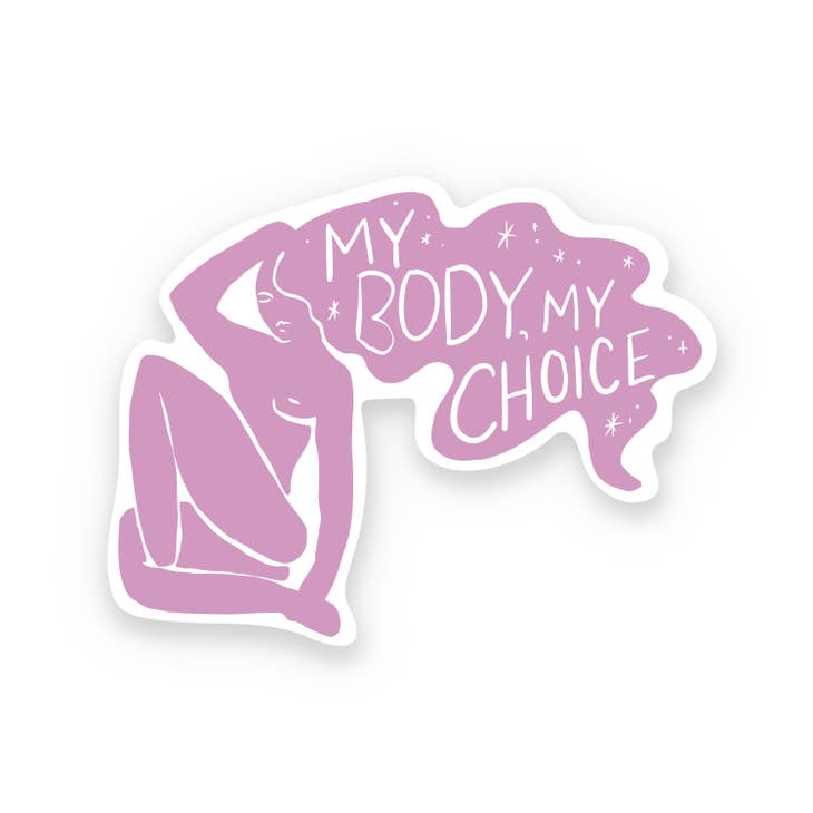 My Body Lilac Single Sticker