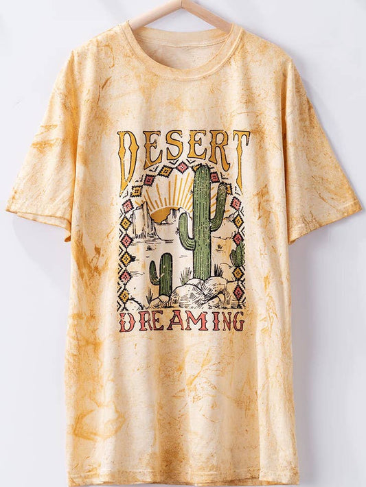 Desert Dreaming Tee - Yellow