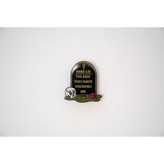 Here Lie the Men Pin