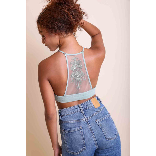 Mesh Racerback - Sage