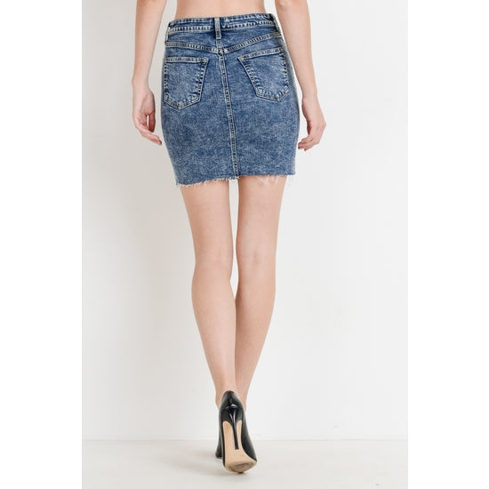 Pencil cut skirt outlet denim