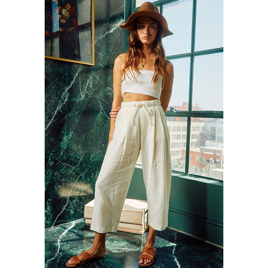 Beach Goer Pants - Ivory