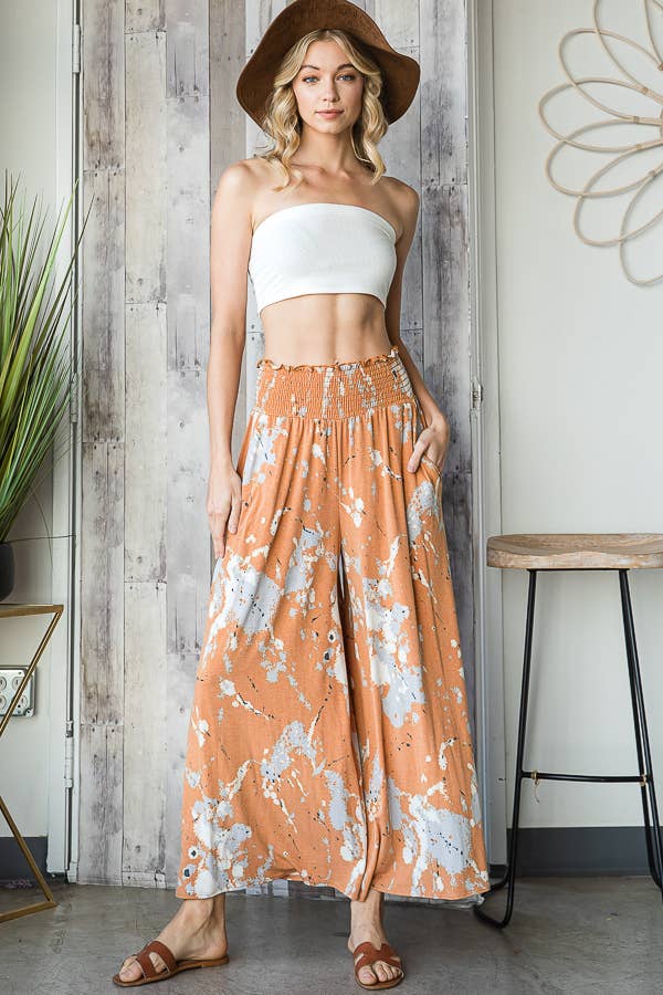 Spatter Paint Maxi Pants