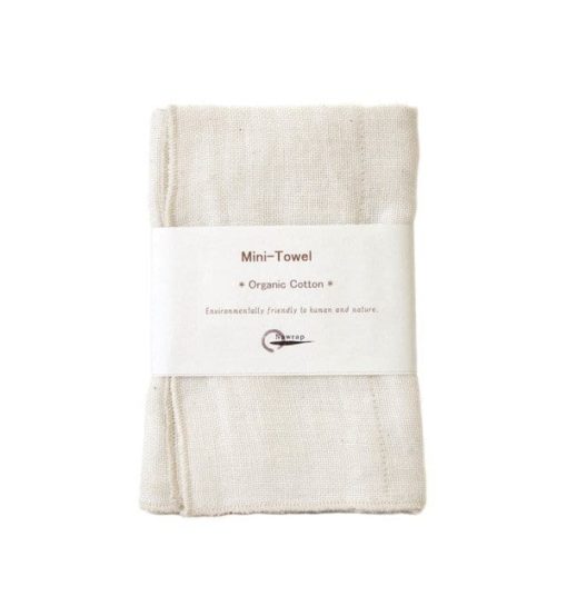 Organic Cotton Mini Towel - Ivory
