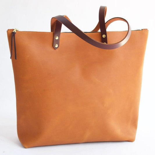 Niki Zip Tote - Sienna