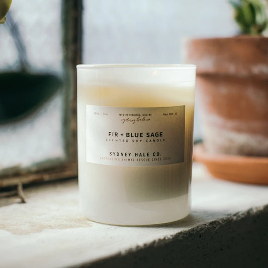 Sydney Hale Candle - Fir + Blue Sage