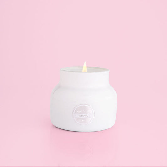 Volcano White Petite Candle